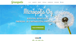 Desktop Screenshot of greenpolis.fi